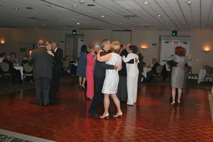 Dancing at the Yorba Linda Country Club for the Starlighters January 2012 dance?