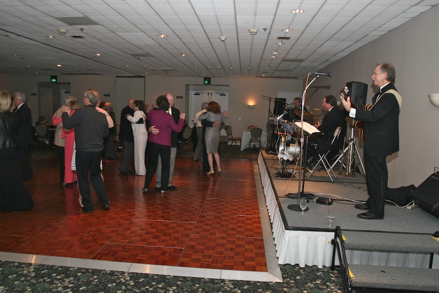 Dancing at the Yorba Linda Country Club for the Starlighters January 2012 dance?