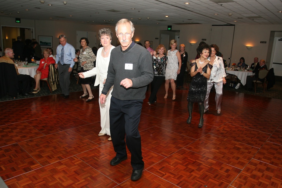 Dancing at the Yorba Linda Country Club for the Starlighters January 2012 dance?