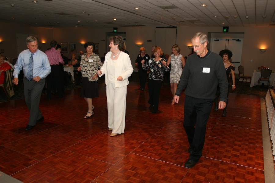 Dancing at the Yorba Linda Country Club for the Starlighters January 2012 dance?