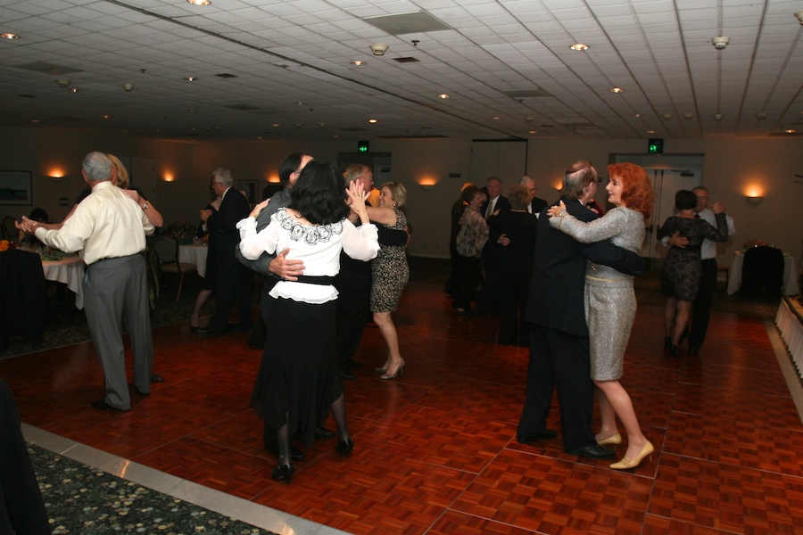 Dancing at the Yorba Linda Country Club for the Starlighters January 2012 dance?