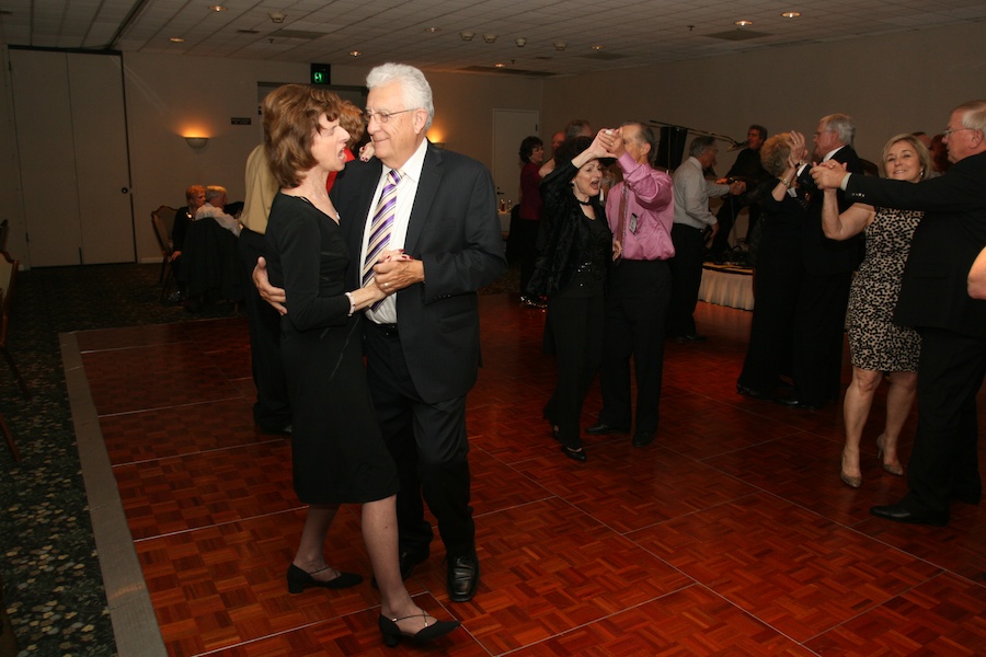 Dancing at the Yorba Linda Country Club for the Starlighters January 2012 dance?