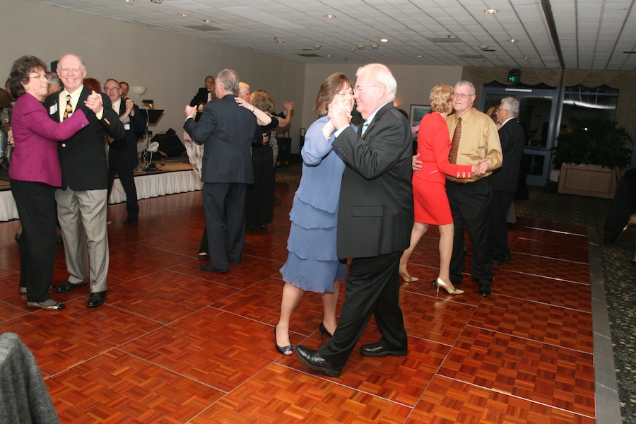 Dancing at the Yorba Linda Country Club for the Starlighters January 2012 dance?