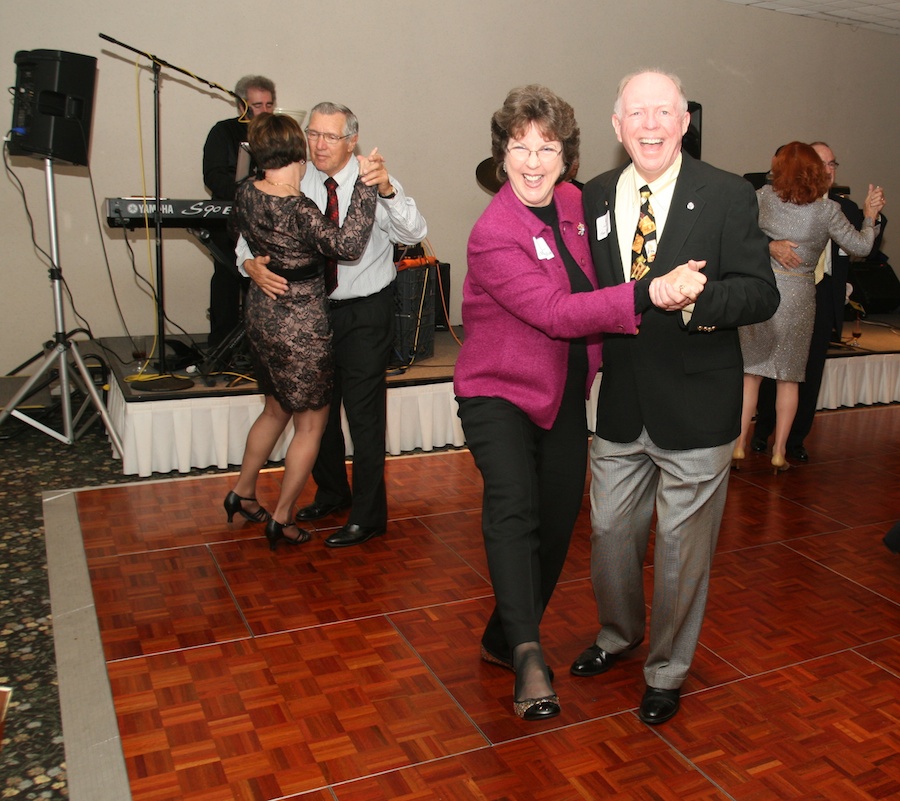 Dancing at the Yorba Linda Country Club for the Starlighters January 2012 dance?