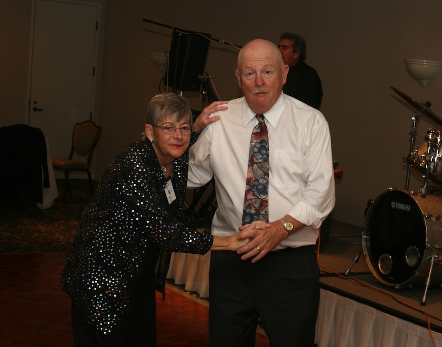 Dancing at the Yorba Linda Country Club for the Starlighters January 2012 dance?