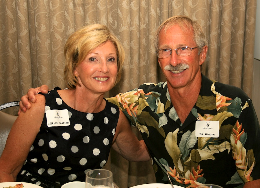 Dinner dancing at the 2012 Starlighter's Summer casual