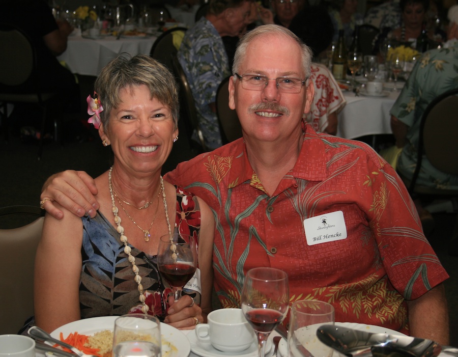 Dinner dancing at the 2012 Starlighter's Summer casual