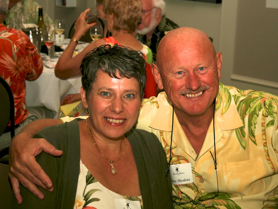 Dinner dancing at the 2012 Starlighter's Summer casual