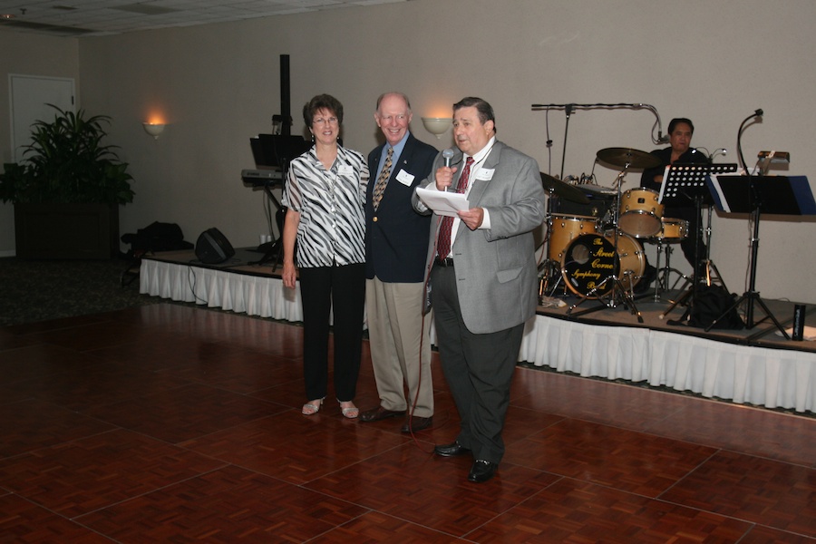 Post dinner dancing at the Starlighters Fall Semi-Formal  September 2012