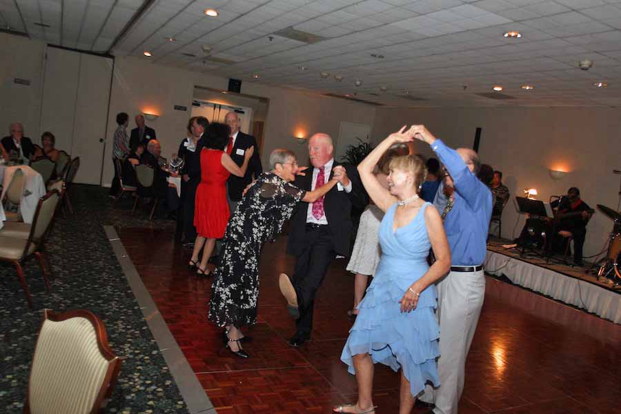 Post dinner dancing at the Starlighters Fall Semi-Formal  September 2012