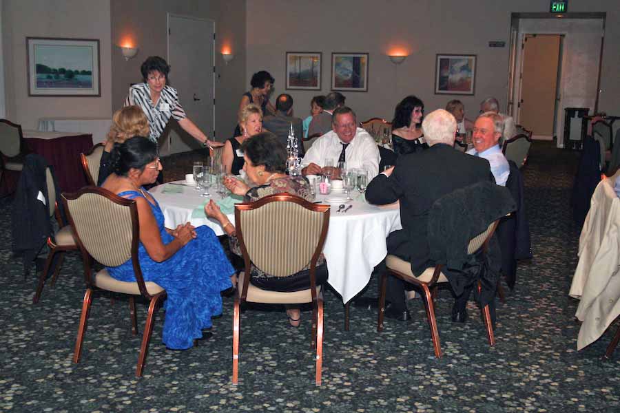 Post dinner dancing at the Starlighters Fall Semi-Formal  September 2012