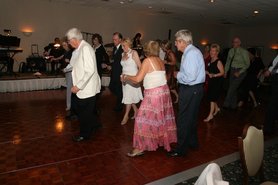 Post dinner dancing at the Starlighters Fall Semi-Formal  September 2012