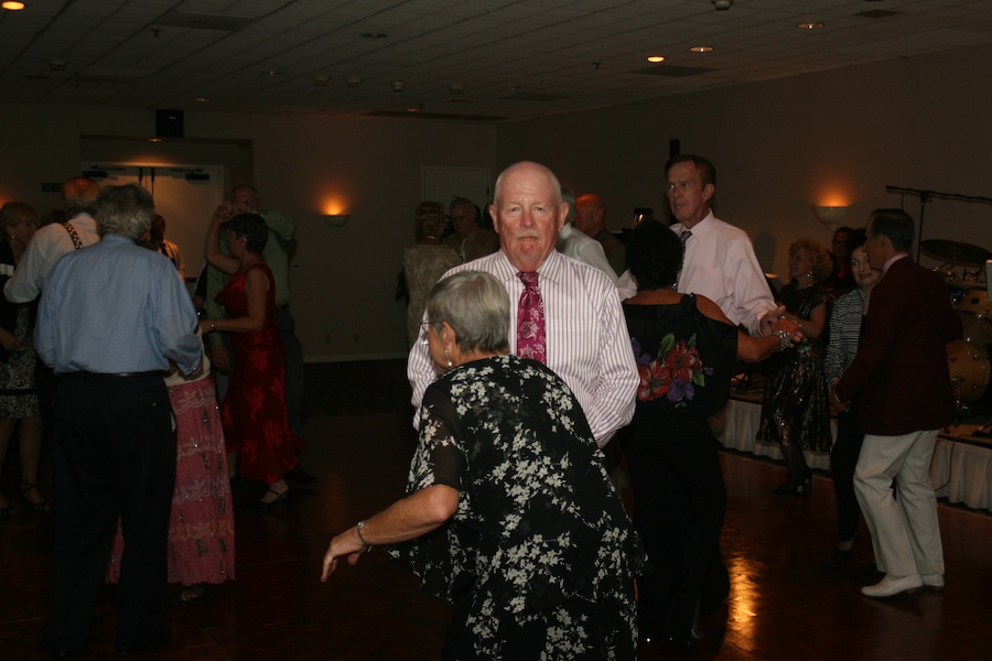 Post dinner dancing at the Starlighters Fall Semi-Formal  September 2012