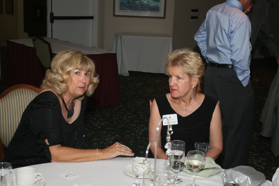 Post dinner dancing at the Starlighters Fall Semi-Formal  September 2012