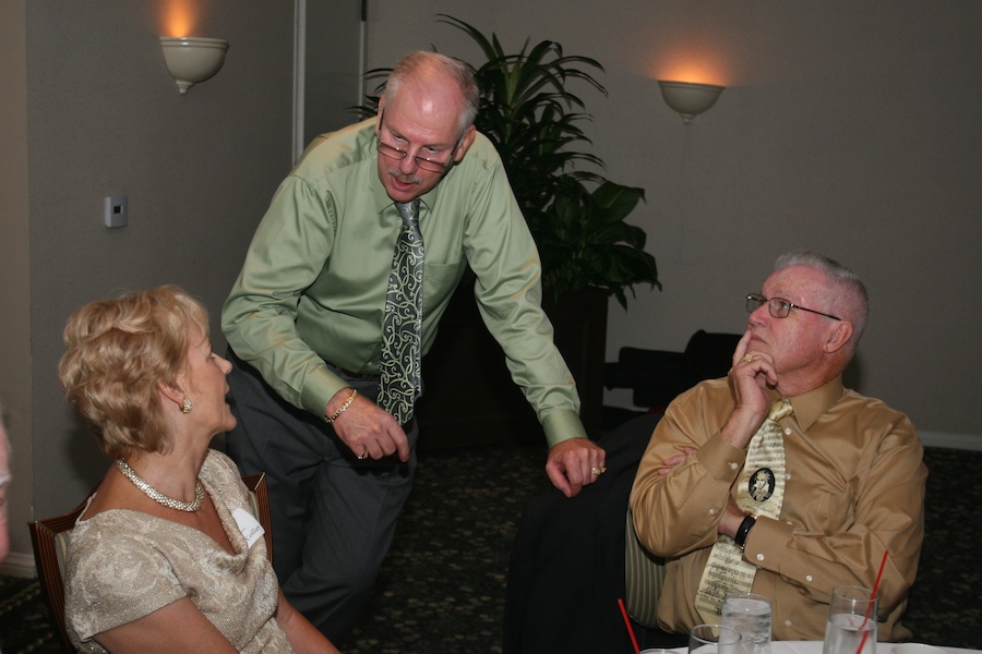 Post dinner dancing at the Starlighters Fall Semi-Formal  September 2012