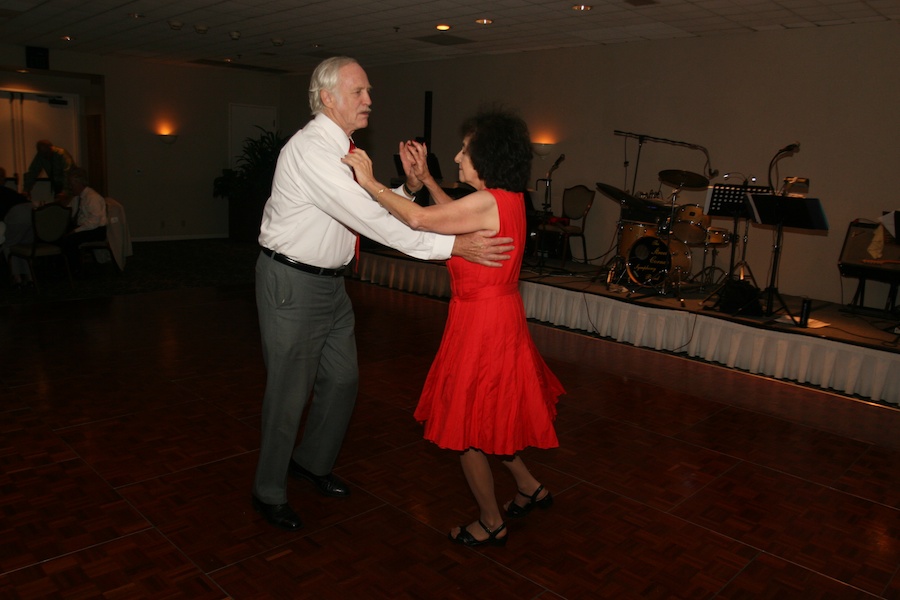 Post dinner dancing at the Starlighters Fall Semi-Formal  September 2012