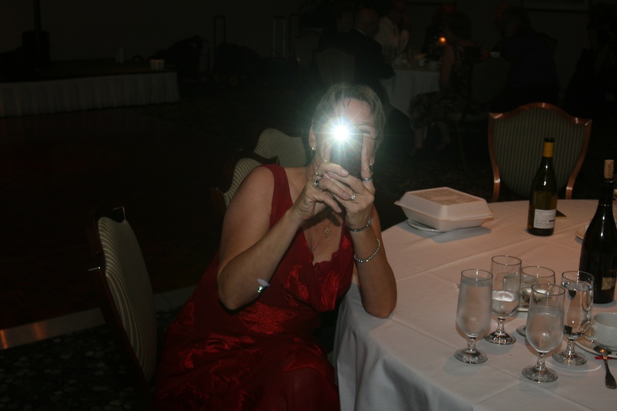 Post dinner dancing at the Starlighters Fall Semi-Formal  September 2012