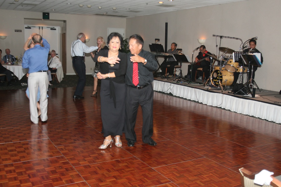 Post dinner dancing at the Starlighters Fall Semi-Formal  September 2012