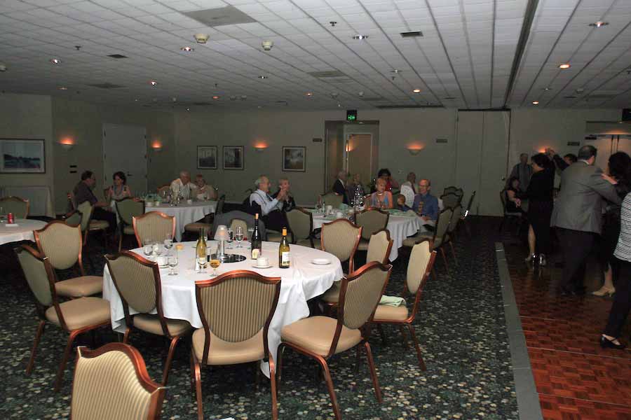 Post dinner dancing at the Starlighters Fall Semi-Formal  September 2012