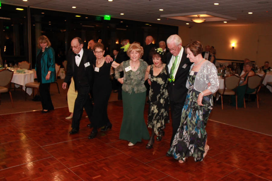 Celebrating St. Patrick;s Day with the Starlighters at Yorba Linda Country Club 3/18/2017