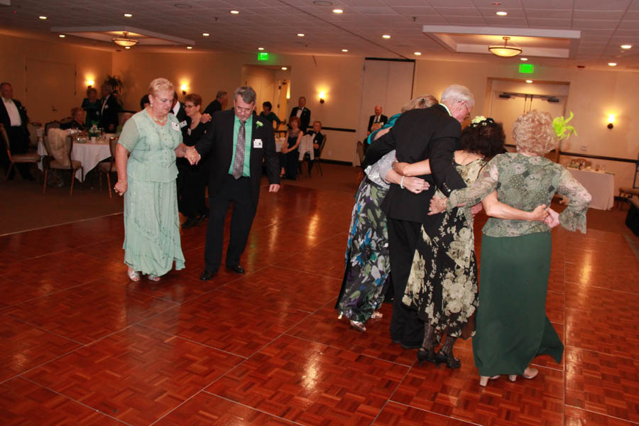 Celebrating St. Patrick;s Day with the Starlighters at Yorba Linda Country Club 3/18/2017