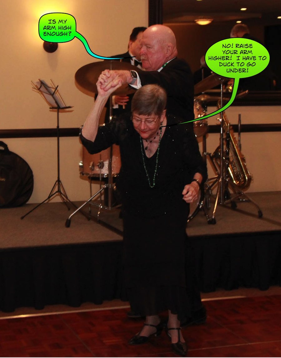 Celebrating St. Patrick;s Day with the Starlighters at Yorba Linda Country Club 3/18/2017