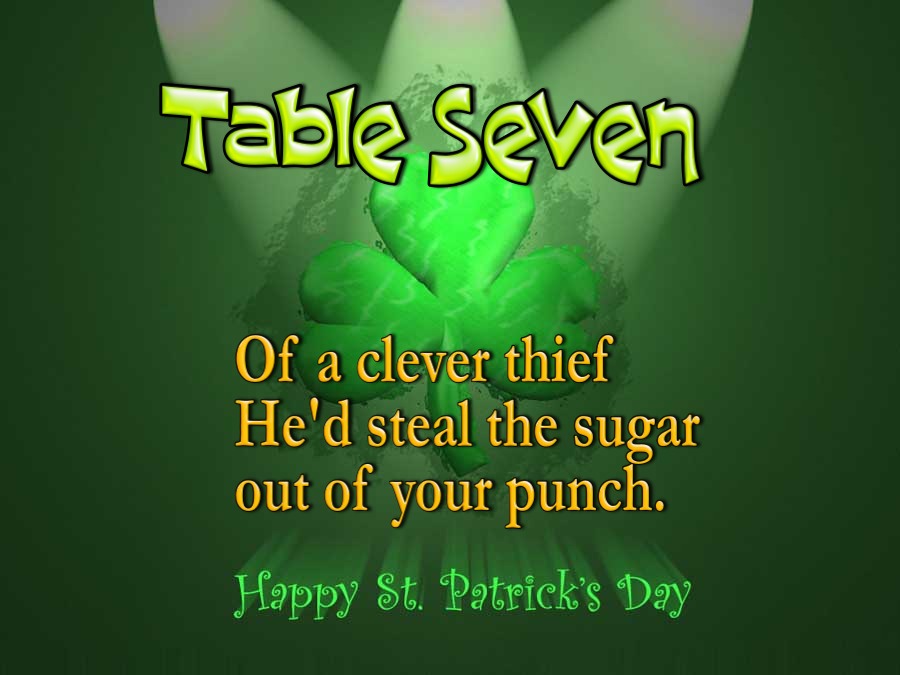 Starlighters St Patricks Day  dinner dance 2017-03-18