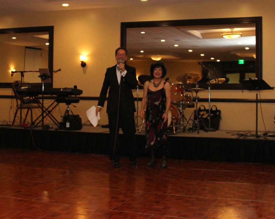 Dinner dancing at Yorba Linda Country Club on St. Patrick's Day 2018 with the Starlighter's Dance Club