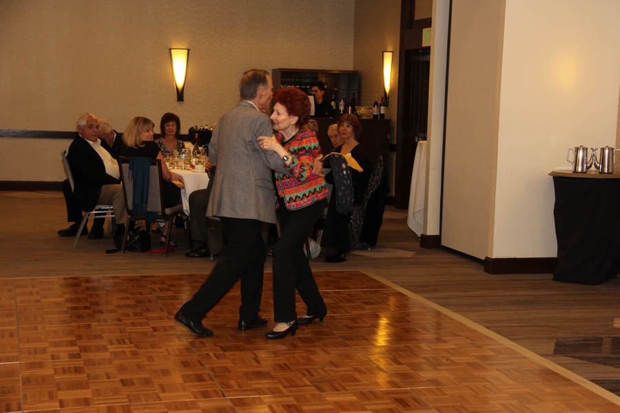 Dancing the night away with the Starlighters Winter Casual at the Marriott in Fullerton with Liz Holmes Retro Swing Band