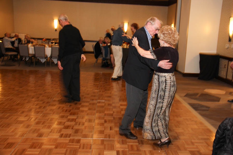 Dancing the night away with the Starlighters Winter Casual at the Marriott in Fullerton with Liz Holmes Retro Swing Band