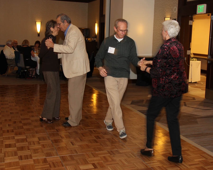 Dancing the night away with the Starlighters Winter Casual at the Marriott in Fullerton with Liz Holmes Retro Swing Band