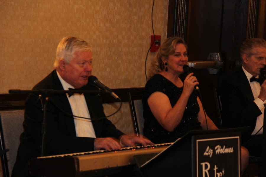 Dancing the night away with the Starlighters Winter Casual at the Marriott in Fullerton with Liz Holmes Retro Swing Band