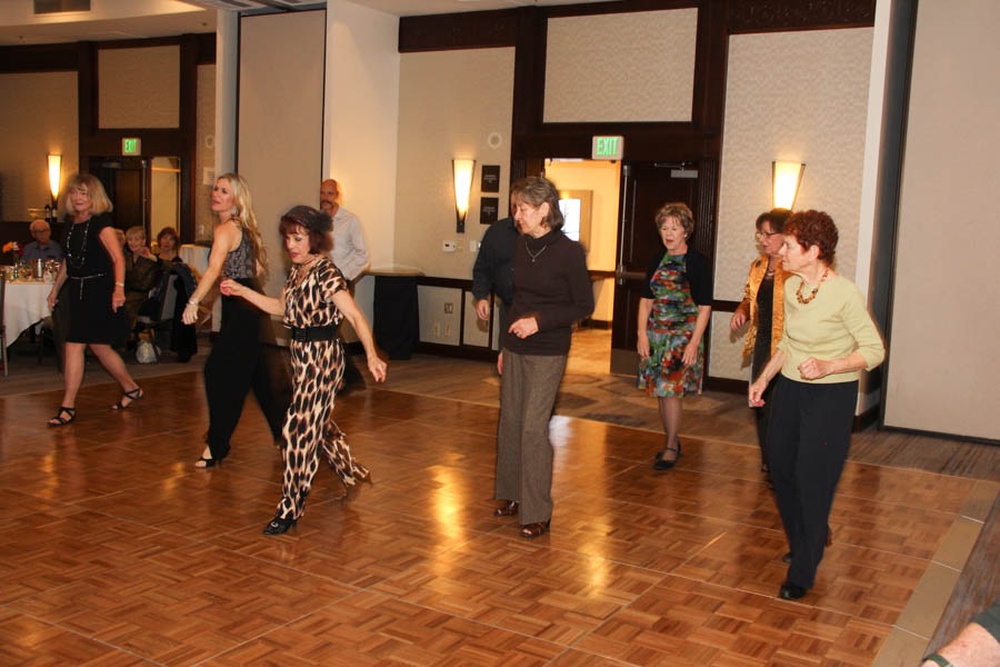 Dancing the night away with the Starlighters Winter Casual at the Marriott in Fullerton with Liz Holmes Retro Swing Band