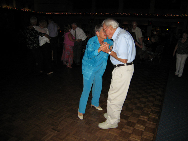 Birthday
 dancing at the Phoenix Club