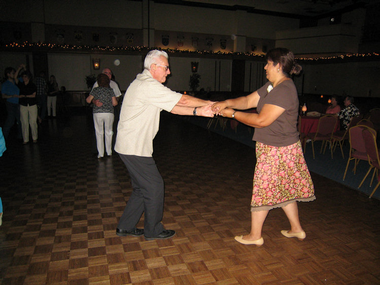 Birthday
 dancing at the Phoenix Club