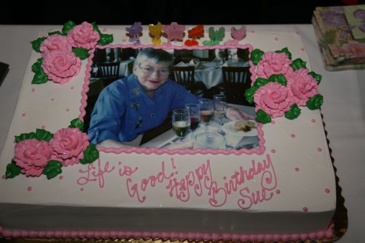 Sue's birthday at the Elks 2010