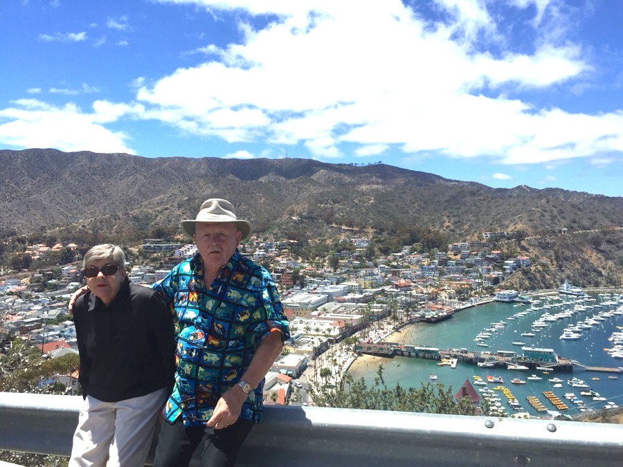 Avalon Catalina to celebrate Sue's birthday 7/10/2015