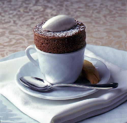 Chocolate souffle