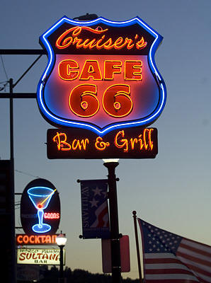 Highway 66 signage