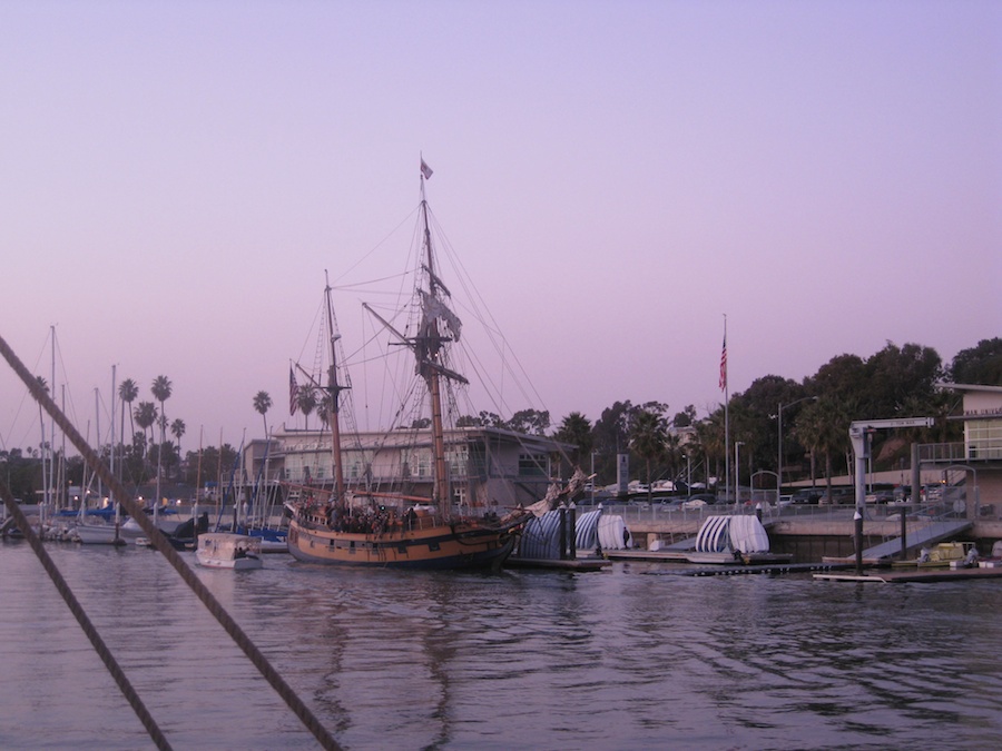 January 2010 battle sail in Newport Harbor with the Chartiers