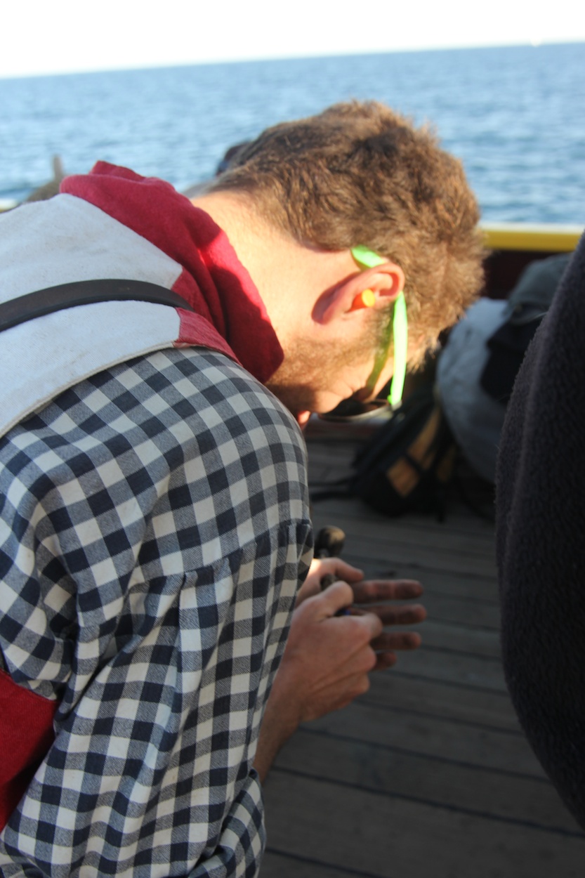 Sailing on San Pedro Bay December 2013