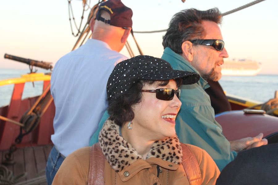 Sailing on San Pedro Bay December 2013