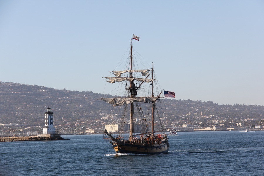 Sailing the bounding main December 2013