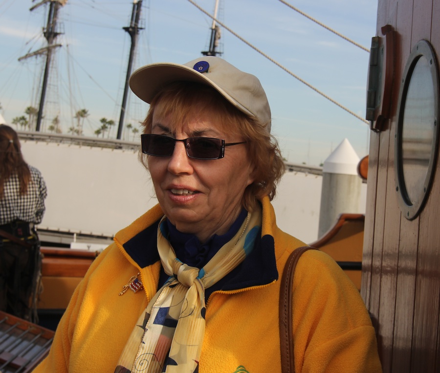 A battle sail in January 2013 on the tall ships