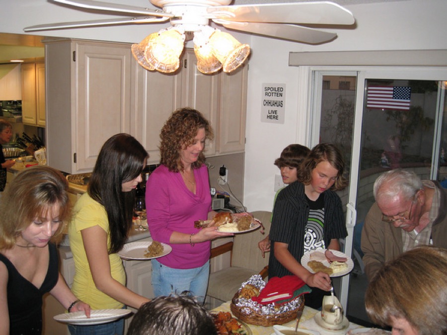 Thanksgiving Day Dinner 2008