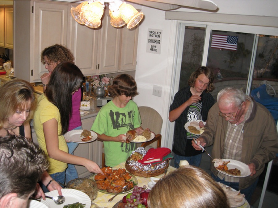 Thanksgiving Day Dinner 2008
