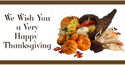 Thanksgiving Wishes to You and Yours
