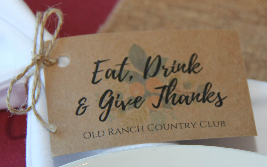 Liles' Family Thanksgiving at Old Ranch Country Club 2016