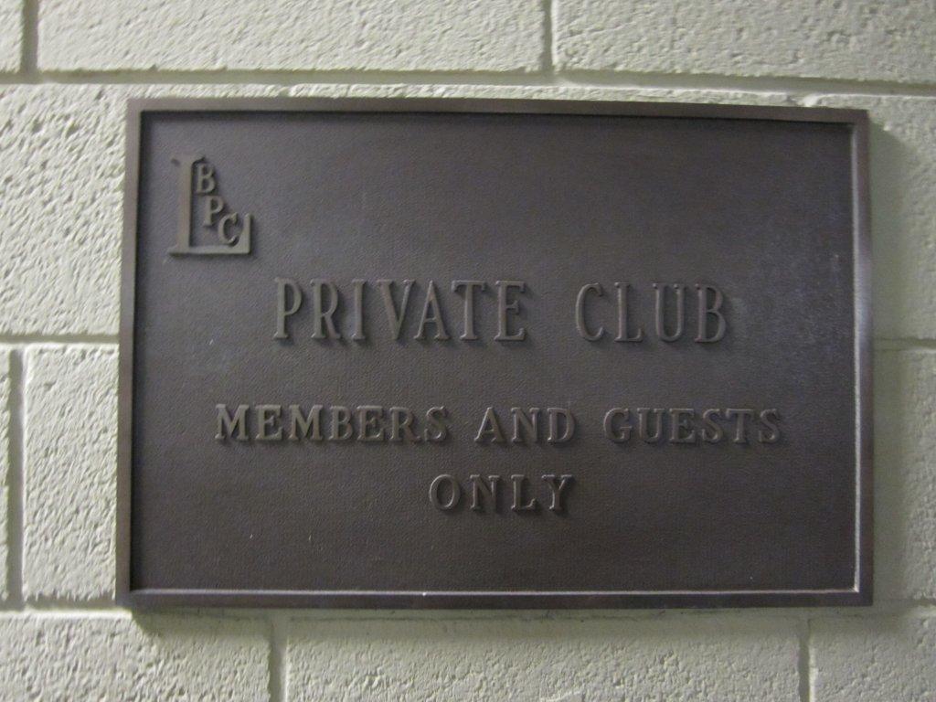 Club sign