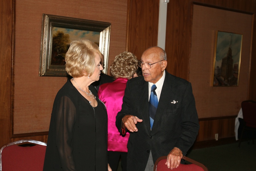 After dinner dancing with the Toppers January 2012